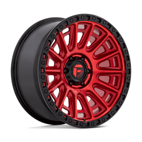 20x9 Fuel Off-Road D834 Cycle Candy Red With Black Ring Wheel 6x5.5 (1mm)