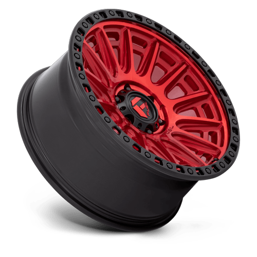 20x9 Fuel Off-Road D834 Cycle Candy Red With Black Ring Wheel 6x5.5 (1mm)
