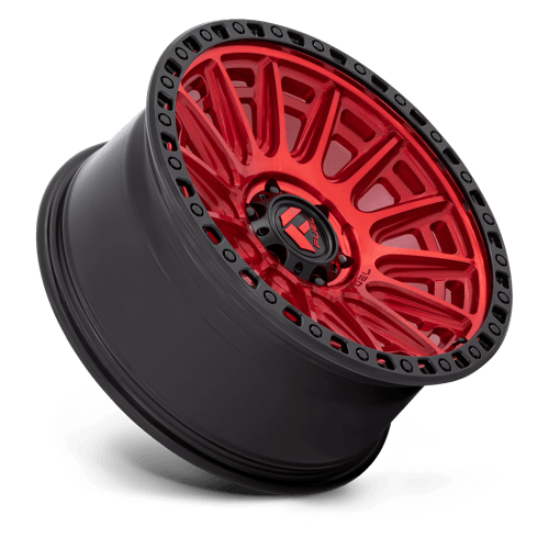 20x9 Fuel Off-Road D834 Cycle Candy Red With Black Ring Wheel 6x5.5 (1mm)