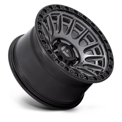 17x9 Fuel Off-Road D835 Cycle Matte Gunmetal With Black Ring Wheel 6x5.5 (1mm)