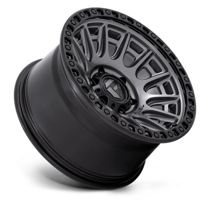 17x9 Fuel Off-Road D835 Cycle Matte Gunmetal With Black Ring Wheel 6x5.5 (1mm)