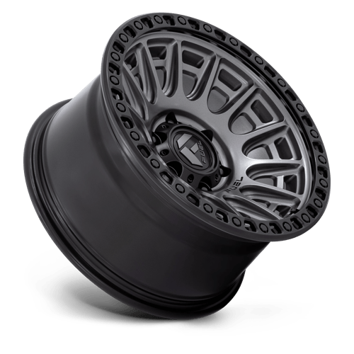 17x9 Fuel Off-Road D835 Cycle Matte Gunmetal With Black Ring Wheel 6x5.5 (1mm)