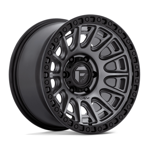 17x8.5 Fuel Off-Road D835 Cycle Matte Gunmetal W/ Black Ring Wheel 6x4.5 (34mm)