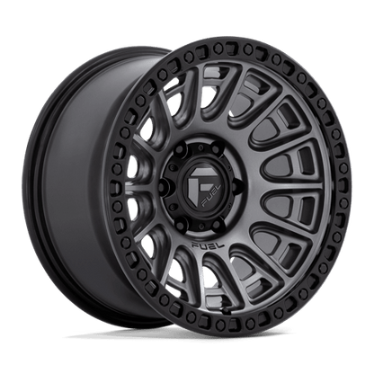 17x8.5 Fuel Off-Road D835 Cycle Matte Gunmetal W/ Black Ring Wheel 6x4.5 (34mm)