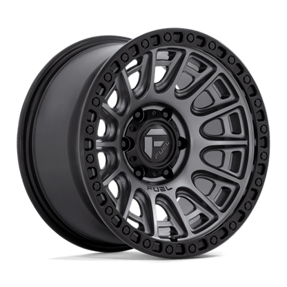 17x8.5 Fuel Off-Road D835 Cycle Matte Gunmetal W/ Black Ring Wheel 5x120 (34mm)