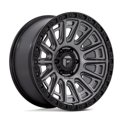 20x9 Fuel Off-Road D835 Cycle Matte Gunmetal With Black Ring Wheel 6x5.5 (1mm)