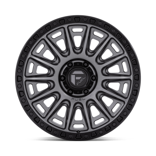 20x9 Fuel Off-Road D835 Cycle Matte Gunmetal With Black Ring Wheel 6x5.5 (1mm)