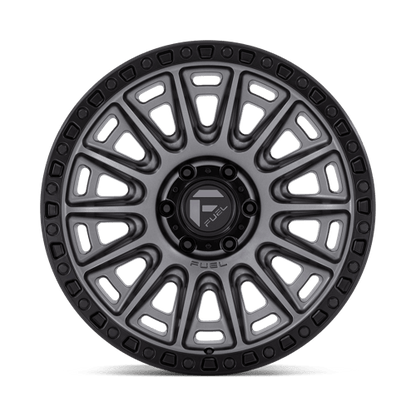 20x9 Fuel Off-Road D835 Cycle Matte Gunmetal With Black Ring Wheel 6x5.5 (1mm)