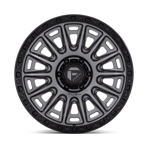 20x9 Fuel Off-Road D835 Cycle Matte Gunmetal With Black Ring Wheel 6x5.5 (1mm)