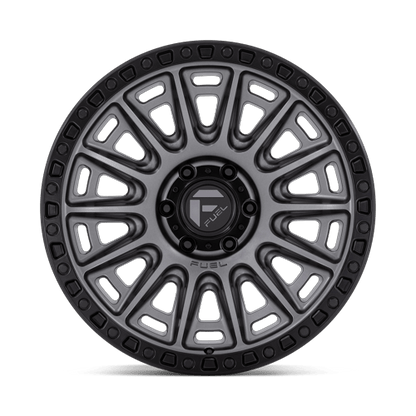 20x9 Fuel Off-Road D835 Cycle Matte Gunmetal With Black Ring Wheel 6x5.5 (1mm)