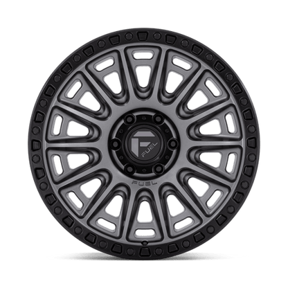 20x9 Fuel Off-Road D835 Cycle Matte Gunmetal With Black Ring Wheel 6x5.5 (1mm)