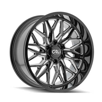 20x10 Cali Off-Road 9118 Crusher Polished Wheel 8x180 (-19mm)