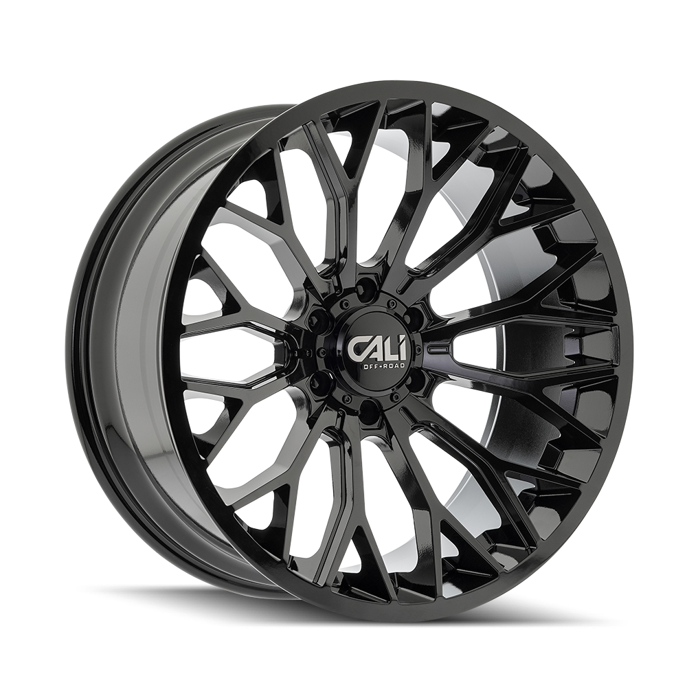 24x12 Cali Off-Road 9119 Evoke Gloss Black Wheel 6x5.5 (-25mm)