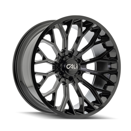 24x12 Cali Off-Road 9119 Evoke Gloss Black Wheel 6x5.5 (-25mm)