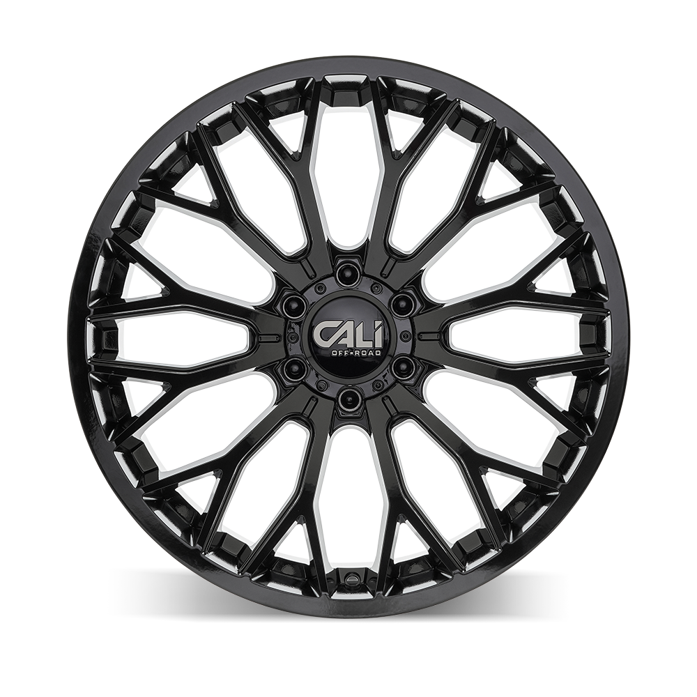 20x10 Cali Off-Road 9119 Evoke Gloss Black Wheel 6x5.5 (-19mm)