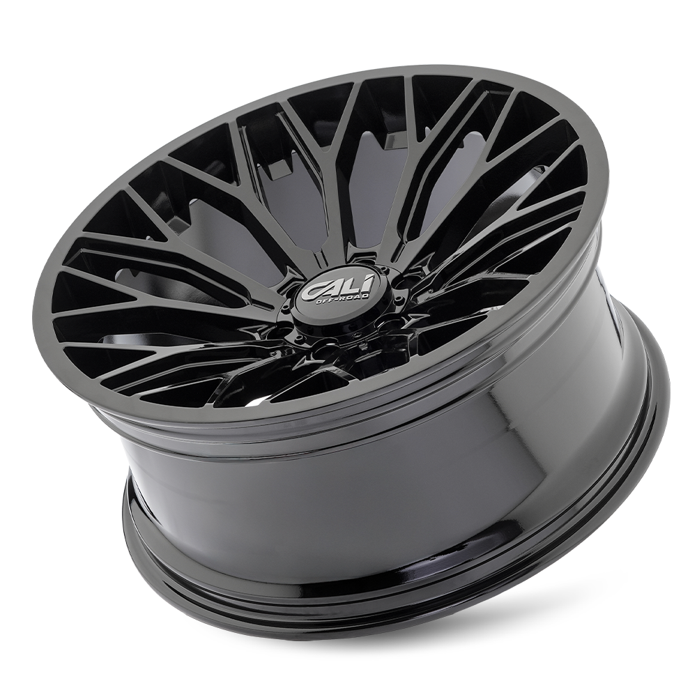 20x10 Cali Off-Road 9119 Evoke Gloss Black Wheel 6x5.5 (-19mm)