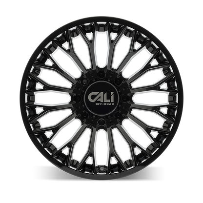 20x10 Cali Off-Road 9119 Evoke Gloss Black Wheel 8x170 (-19mm)