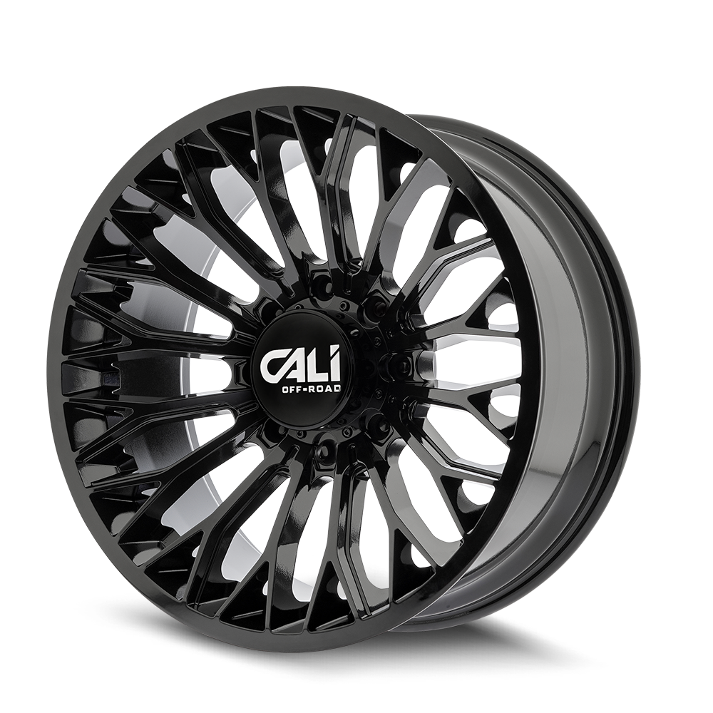 20x10 Cali Off-Road 9119 Evoke Gloss Black Wheel 8x6.5 (-19mm)