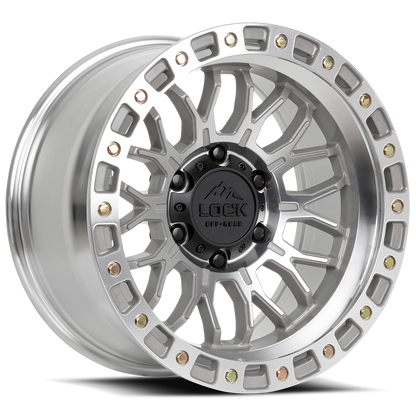17x9 Lock Off-Road Combat Machine With Clear Coat Wheel 6x135 (1mm)
