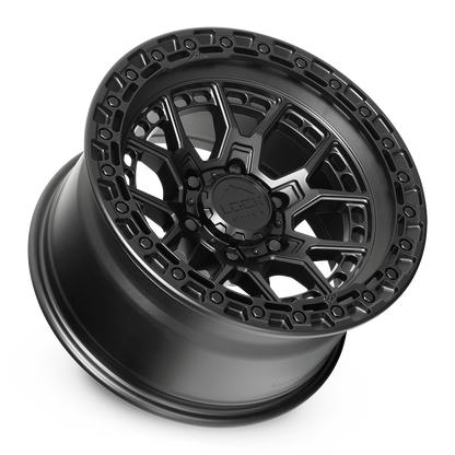 20x10 Lock Off-Road Commando Matte Black W/ Matte Black Ring Wheel 8x6.5 (-18mm)