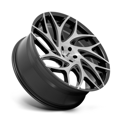 20x9 DUB S260 G.O.A.T. Brushed Face W/Black Tint Spokes Wheel 5x5 (35mm)
