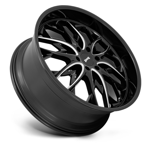 22x9.5 DUB S263 OG Gloss Black Milled Wheel 6x5.5 (25mm)