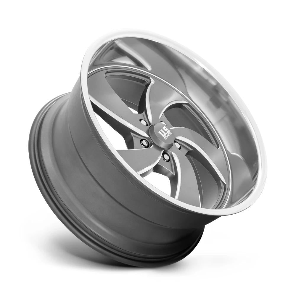 20x8 US Mags U133 Desperado Anthracite Milled RIGHT Wheel 6x5.5 (1mm)