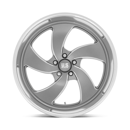 20x9.5 US Mags U133 Desperado Anthracite Milled RIGHT Wheel 5x4.75 (1mm)