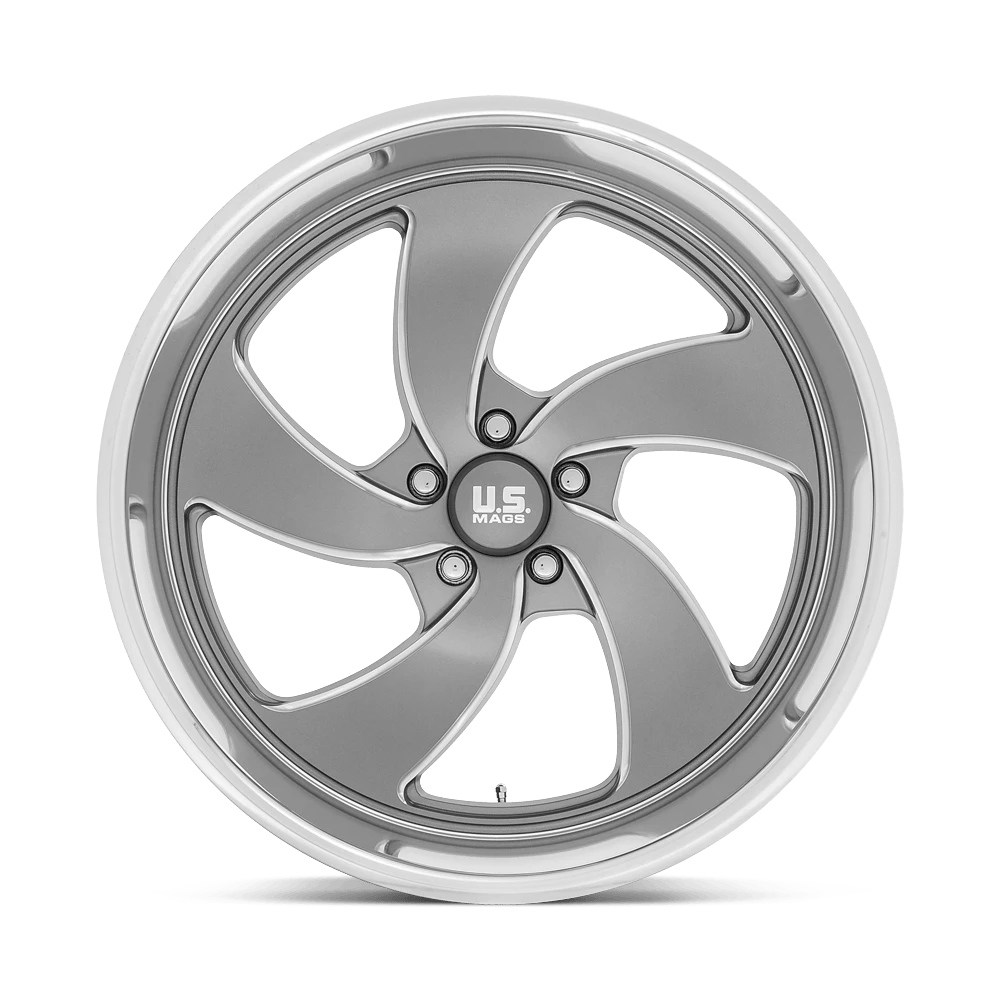 20x8 US Mags U133 Desperado Anthracite Milled RIGHT Wheel 6x5.5 (1mm)
