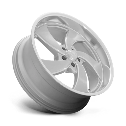 20x9.5 US Mags U134 Desperado Silver Brushed LEFT Wheel 6x5.5 (1mm)