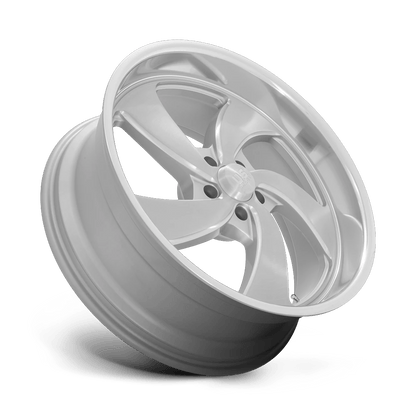 20x8 US Mags U134 Desperado Silver Brushed RIGHT Wheel 5x5 (1mm)