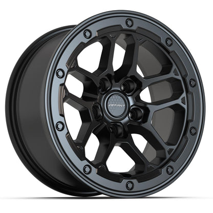 17x8 DEFIANT DF01 Satin Black Wheel 5x5 (12mm)