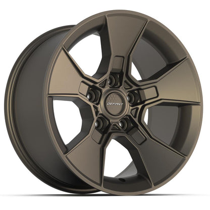 17x8.5 DEFIANT DF02 Bronze Wheel 5x5 (12mm)