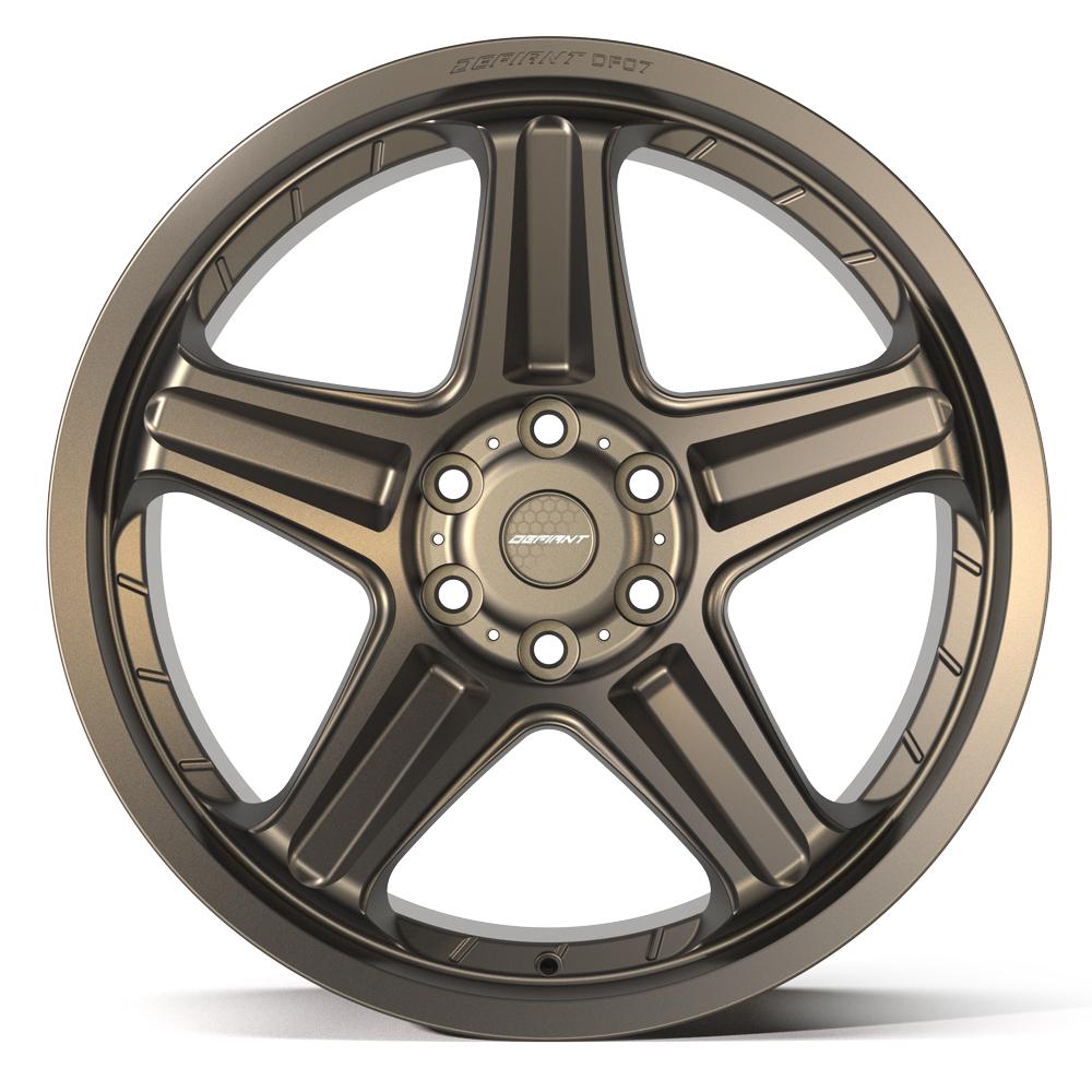 22x10 DEFIANT DF07 Bronze Wheel 6x5.5 (-12mm)