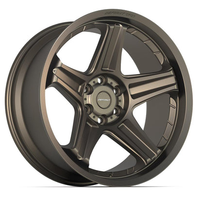 22x10 DEFIANT DF07 Bronze Wheel 6x5.5 (-12mm)
