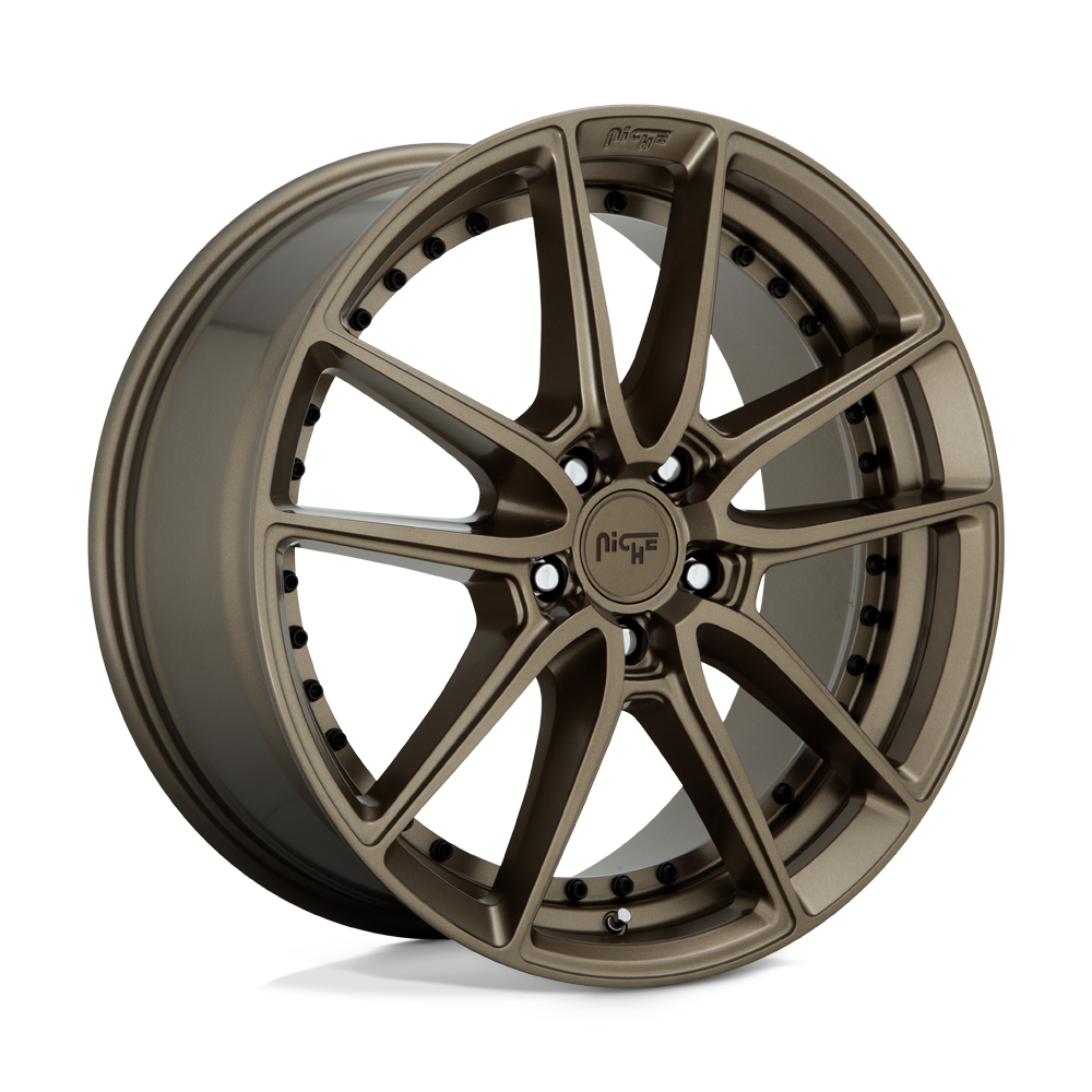 18x9.5 Niche M222 DFS MATTE BRONZE Wheel 5x4.5 (35mm)