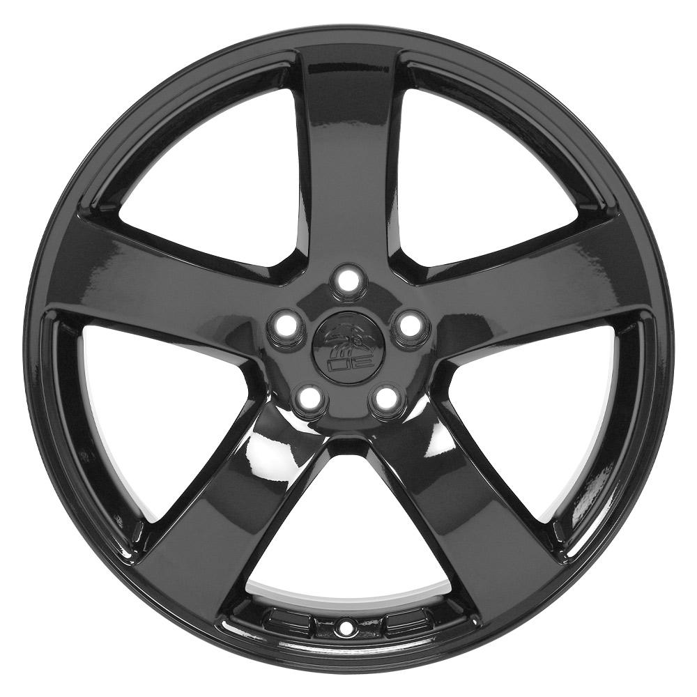 20x8 OE Wheels DG12 Gloss Black Wheel 5x115 (24mm)