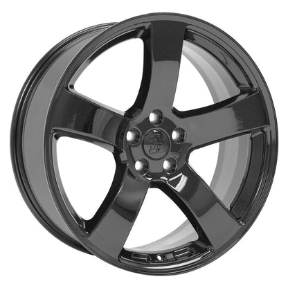 20x8 OE Wheels DG12 Gloss Black Wheel 5x115 (24mm)