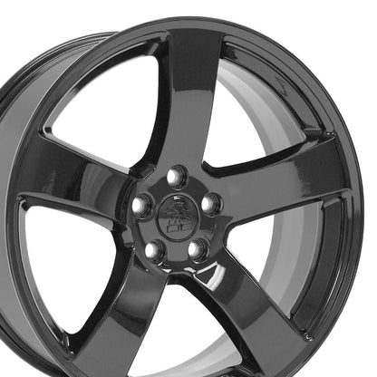 20x8 OE Wheels DG12 Gloss Black Wheel 5x115 (24mm)
