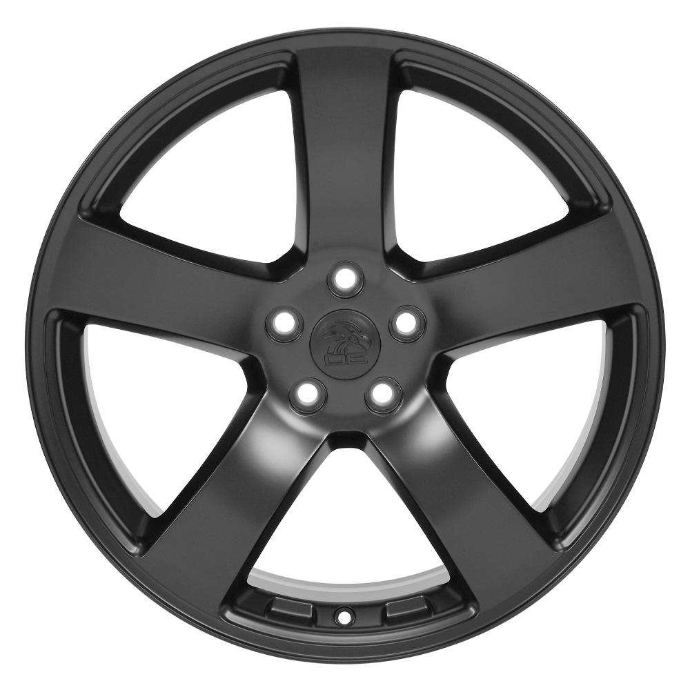 20x8 OE Wheels DG12 Satin Black Wheel 5x115 (24mm)