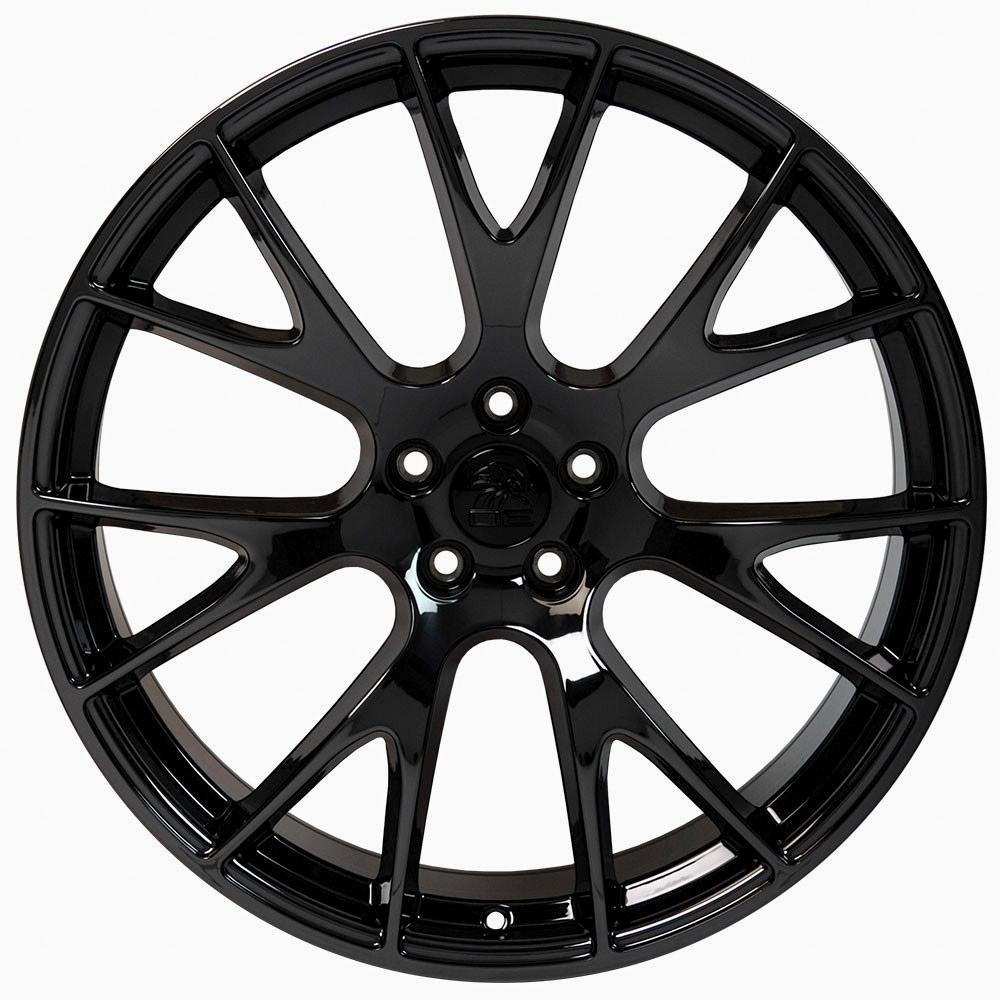 20x9 OE Wheels DG15 Gloss Black Wheel 5x115 (18mm)