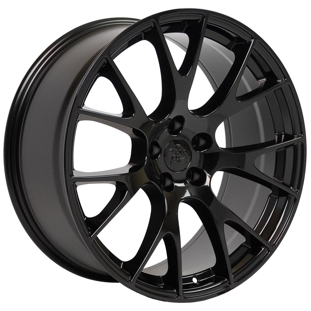 20x10 OE Wheels DG15 Gloss Black Wheel 5x115 (18mm)