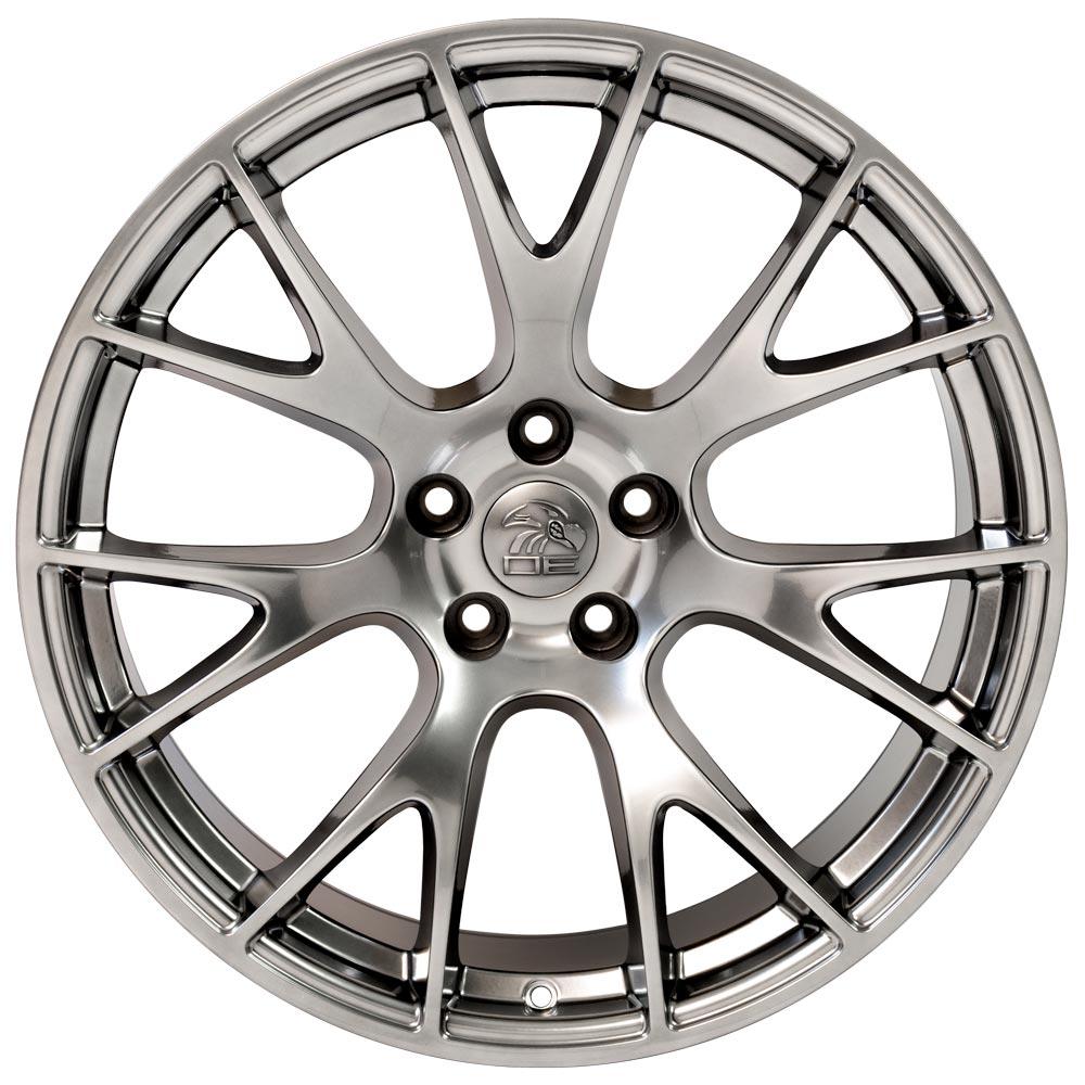20x9 OE Wheels DG15 Hyper Black Wheel 5x115 (18mm)