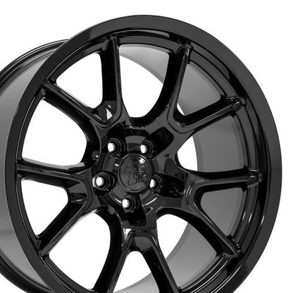 20x10 OE Wheels DG21 Gloss Black Wheel 5x115 (18mm)