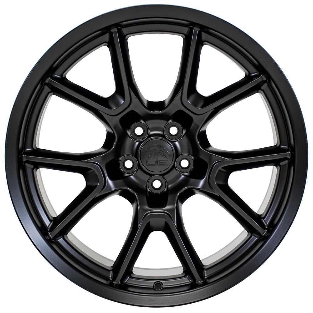 20x10 OE Wheels DG21 Satin Black Wheel 5x115 (18mm)