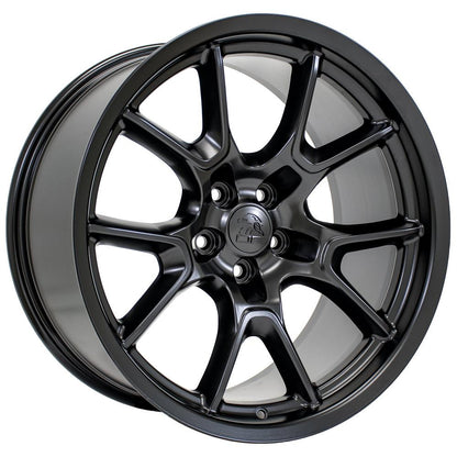 20x10 OE Wheels DG21 Satin Black Wheel 5x115 (18mm)