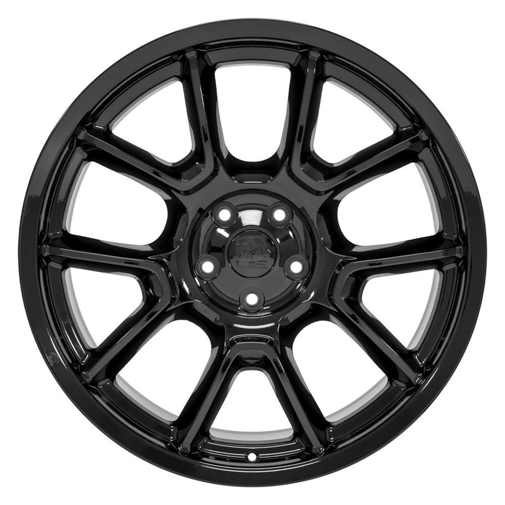 22x9.5 OE Wheels DG21 Gloss Black Wheel 5x5 (29mm)