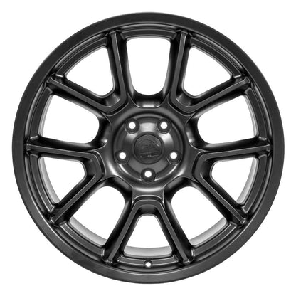 22x9.5 OE Wheels DG21 Satin Black Wheel 5x5 (29mm)