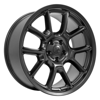 22x9.5 OE Wheels DG21 Satin Black Wheel 5x5 (29mm)