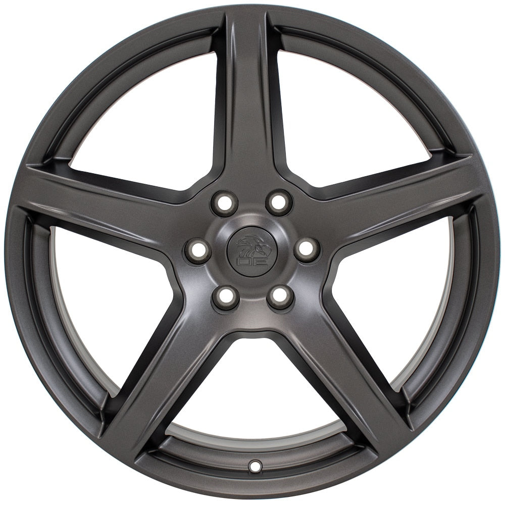 22x9.5 OE Wheels DG22 Satin Gunmetal Wheel 6x5.5 (9mm)